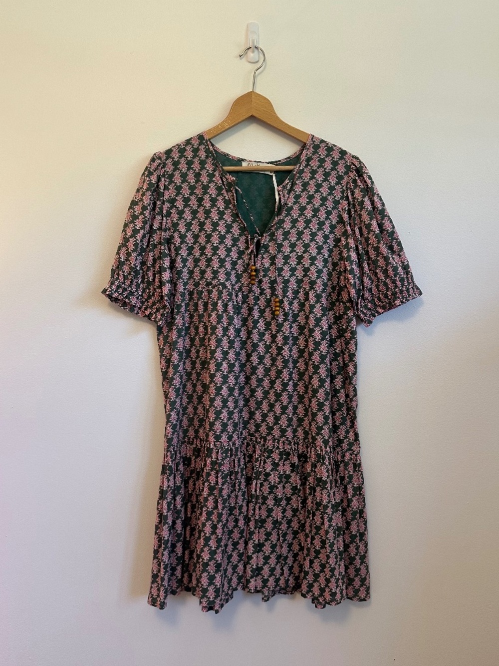 NWT Fox in Gown Nina Cotton Printed Dress | Size XS/S